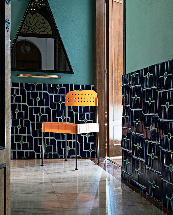 Ceramic cladding for hospitality